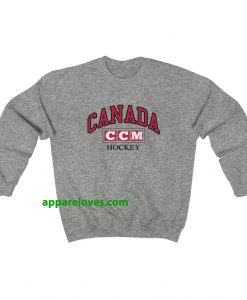 canada ccm hockey sweatshirt THD
