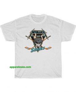 Metallica San Jose Sharks T-Shirt THD