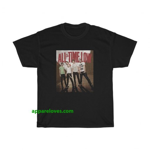 all time low band T shirt thd