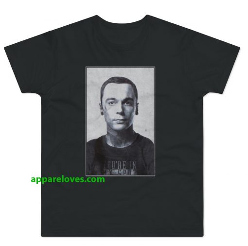 You Are In My Spot Sheldon Cooper T Shirt thd