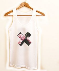 Floral X Muscle Tanks
