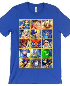 Marvel vs Capcom Character tshirt