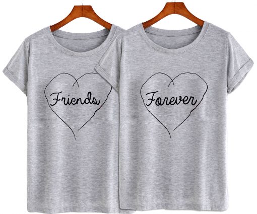 friend forever couple shirt