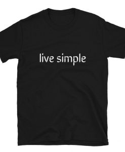 live simple tshirt