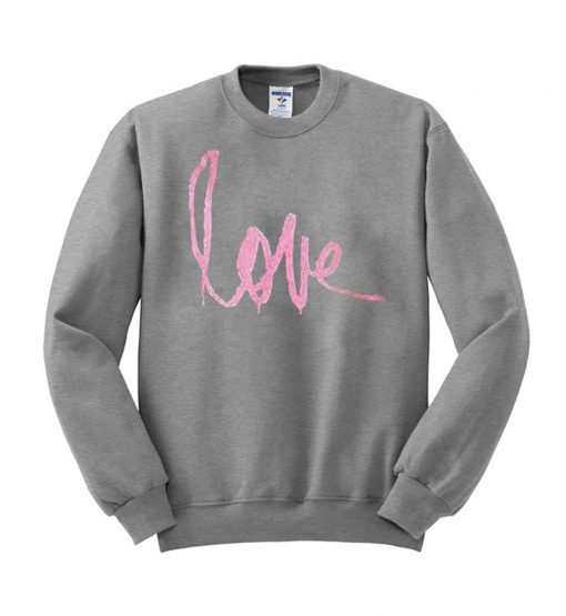 love pink sweatshirt