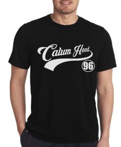 Calum Hood 5 seconds of summer 5SOS black Tshirt