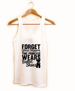 forget glass slippers this princess wears ballet shoes tank top
