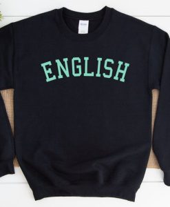 English Teacher Crewneck Sweatshirt