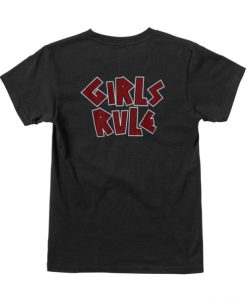 Girls Rule Back Print T-Shirt