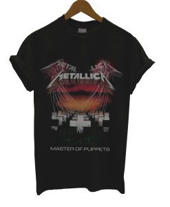 Master Of Puppets Metalica T Shirt