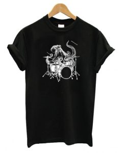 Octopus Playing Drums T shirt