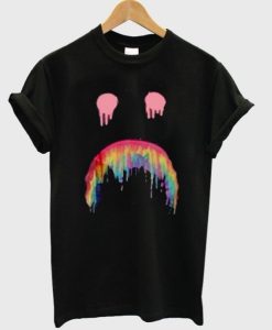 Rainbow Sad Face T shirt