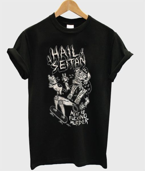 hail seitan t-shirt