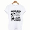 Minnie Mouse June Girl T shirt