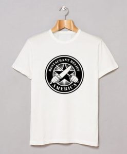 Rerf Restaurant Relief America Logo T-Shirt KM