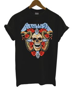 Rock skull Metalica T Shirtn