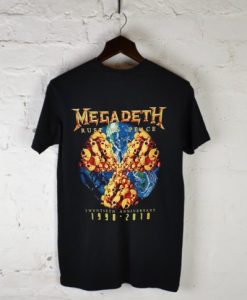 Rust In Peace Megadeth T Shirt Back