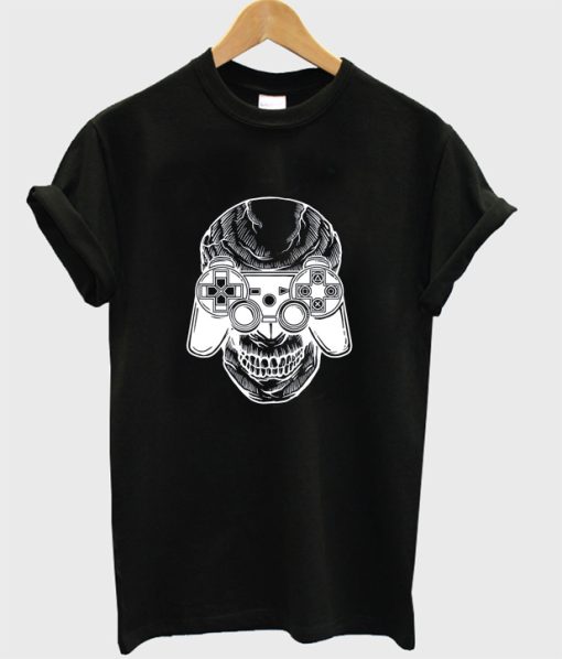 gaming skull t-shirt