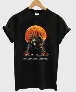halloween is coming t-shirt