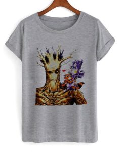 rocket raccoon comic T shirt