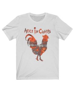Alice in Chains Shirt, Alice In Chains Forever Fans Rooster ,Alice In Chains Jar Of Flies Vintage Tshirt