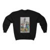 Death Tarot Cards - Adventure Time Parody - Tarot Card Sweatshirt