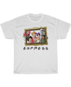 Friends Express - Futurama Planet Express Fry T-Shirt