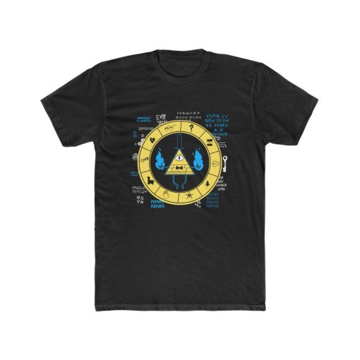 Gravity Falls Bill Cipher Zodiac T-Shirt Men's