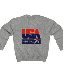 USA Basketball Sweatshirt Unisex Heavy Blend™ Crewneck Sweatshirt