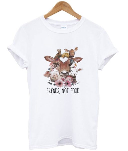 Vegan Friends Not Food T-Shirt
