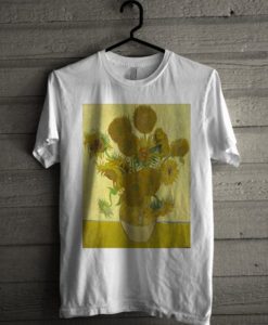 Vincent Van Gogh Sunflowers Graphic T Shirt