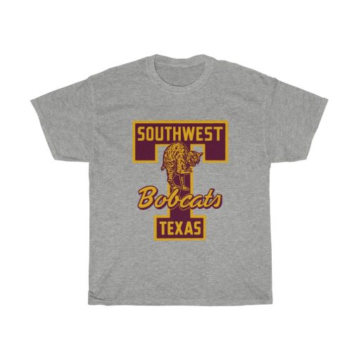 Vintage Southwest Texas State University with bobcats T-Shirt