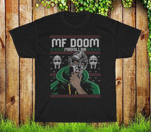 MF DOOM Ugly Christmas Shirt, Mf Doom - Madvillain Hip Hop Rap Christmas Holiday T-Shirt