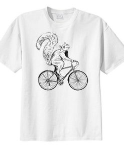 Squirrel Biker New T Shirt