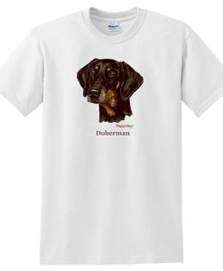 Waggy Dogz Doberman (n) (cd83) Dog Breed tshirt