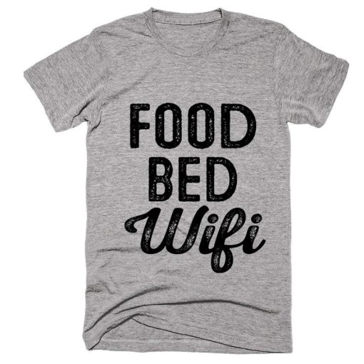 Food Bed Wifi T-Shirt