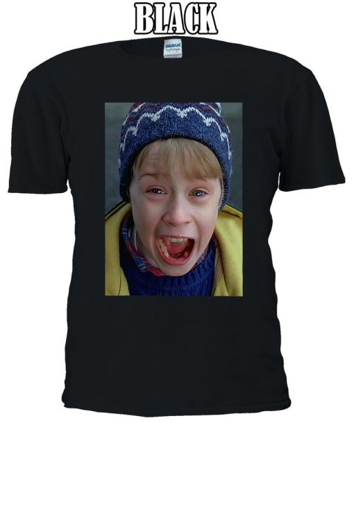 Home Alone Movie Character Macaulay Culkin T-shirt