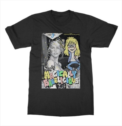 Magically Babelicious -Wayne's World - Parody T-Shirt