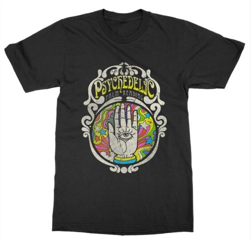 Psychedelic Palm Reading - Mystic T-Shirt
