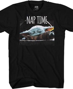 Star Wars Baby Yoda Nap Time The Mandalorian Men'S Adult Tee T-Shirt