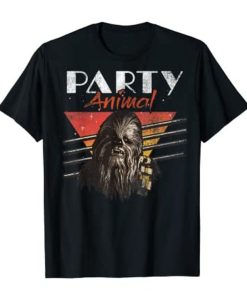 Star Wars Chewbacca Party Animal Vintage T-Shirt