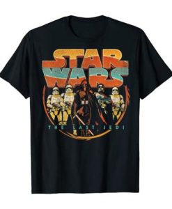Star Wars Last Jedi Vintage Retro Kylo Ren T-Shirt