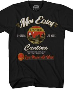 Star Wars Mos Eisley Cantina Tatooine Men'S Adult Tee T-Shirt