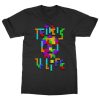 Tetris T-Shirt - Tetris 4 Life - Perfect Gift for Vintage Gamer Lovers, Tetris Fans, and Nerds