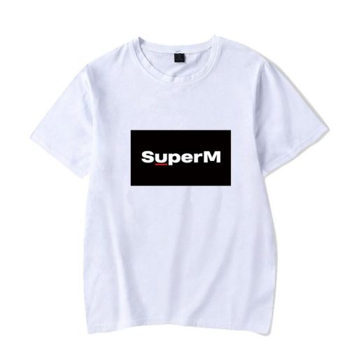 Kpop Boy Band Idol Super M Fans Tee Tshirt