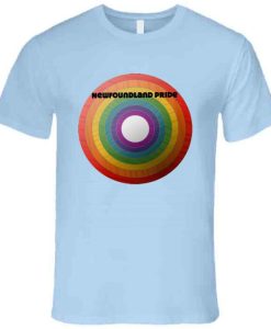 Newfoundland Pride Colours Circle T Shirt