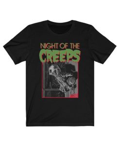 Night of the Creeps retro movie tshirt
