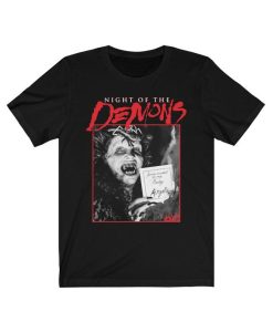 Night of the Demons retro movie tshirt
