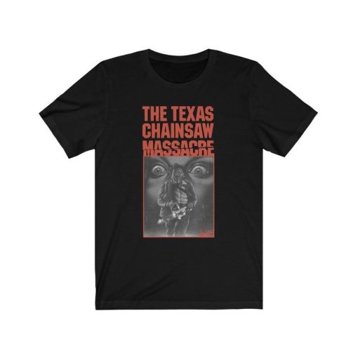 The Texas Chainsaw massacre retro movie tshirt