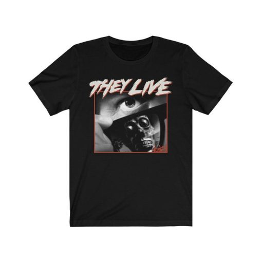 They Live retro movie tshirt